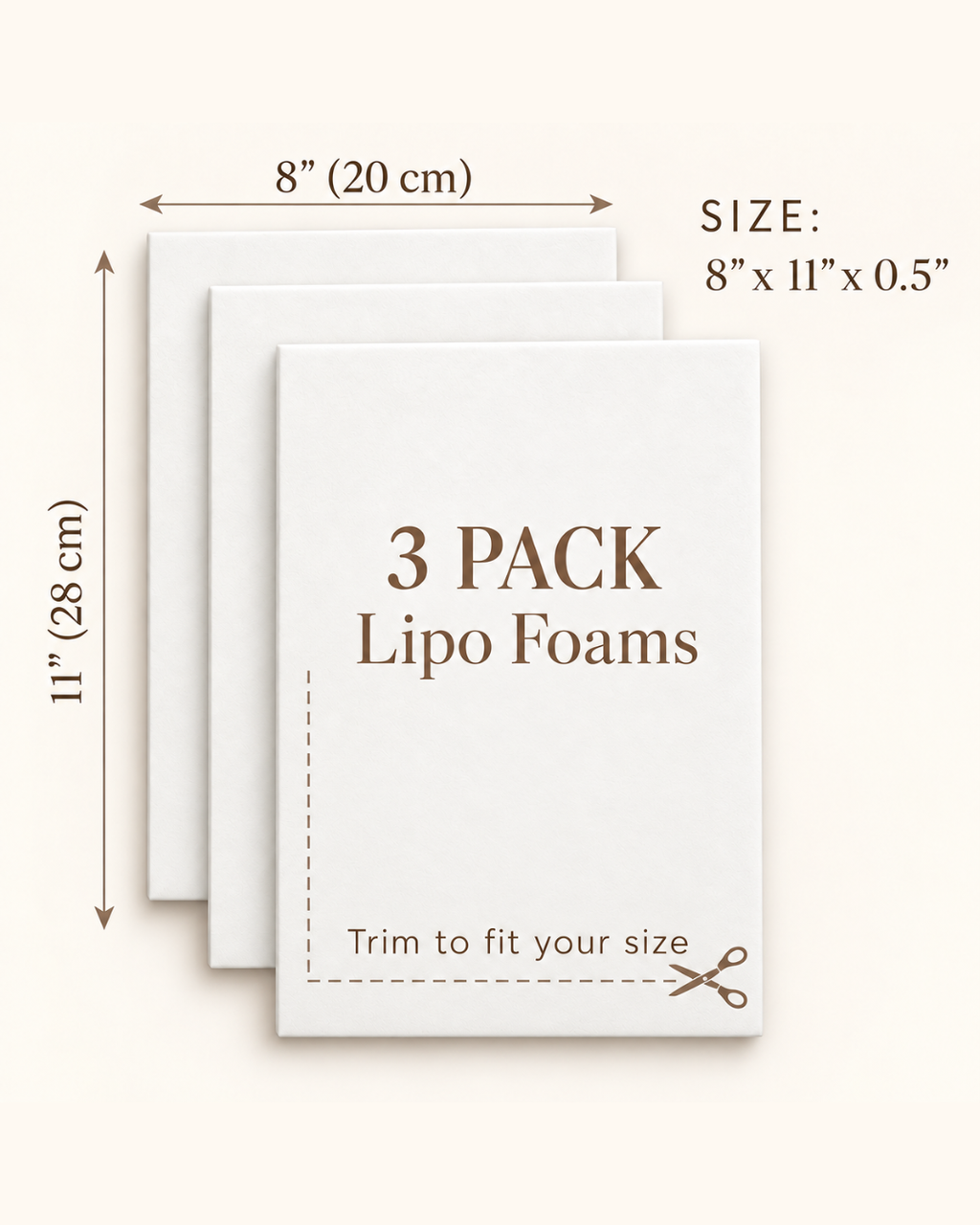 Lipo Foam 3-Pack