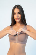 Front-Closure Support Bra