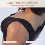 Front-Closure Support Bra