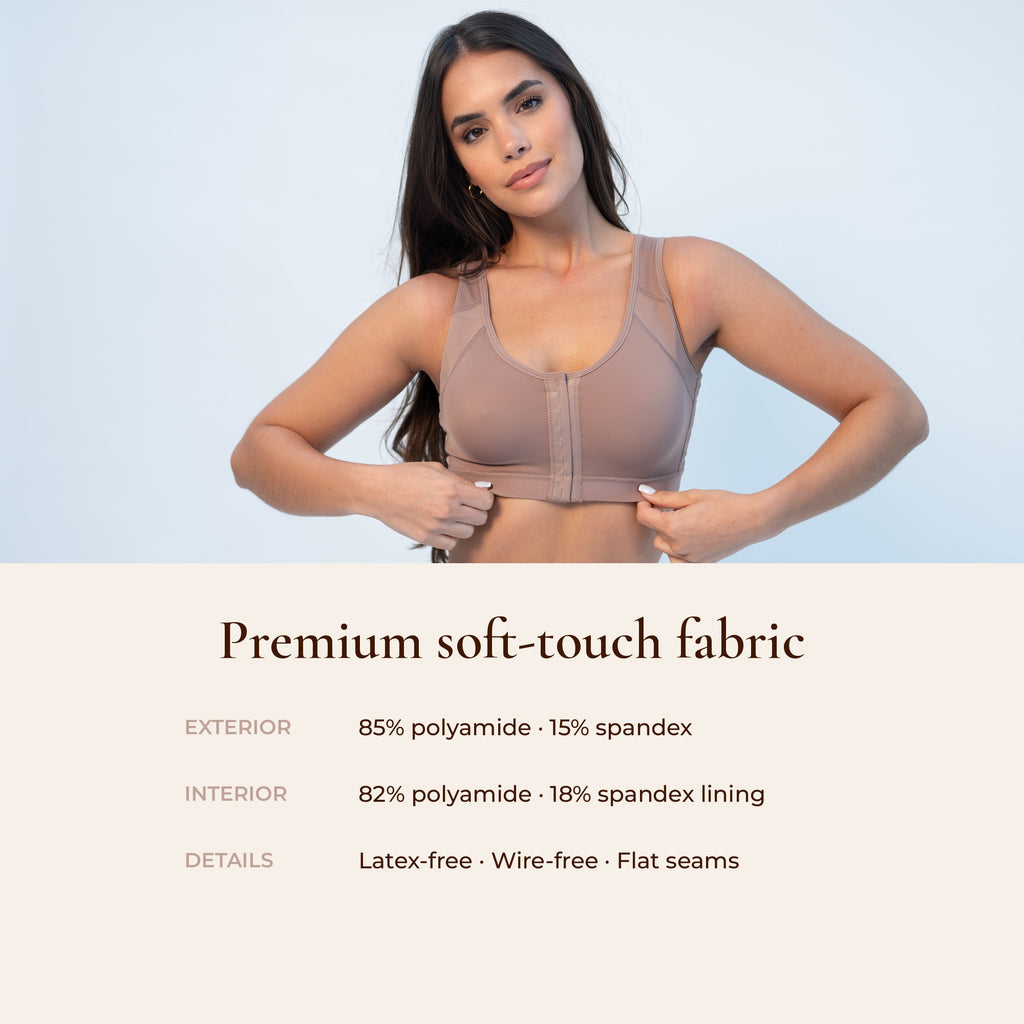 Front-Closure Support Bra